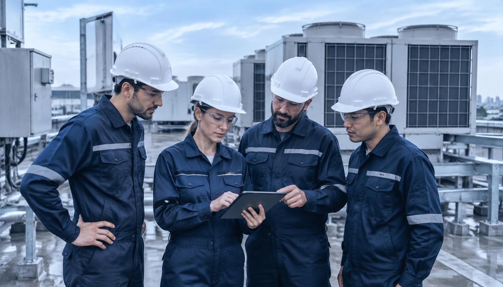 Equipo técnico de SIRYC coordinando una intervención